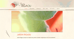 Desktop Screenshot of jardinrigaou.com